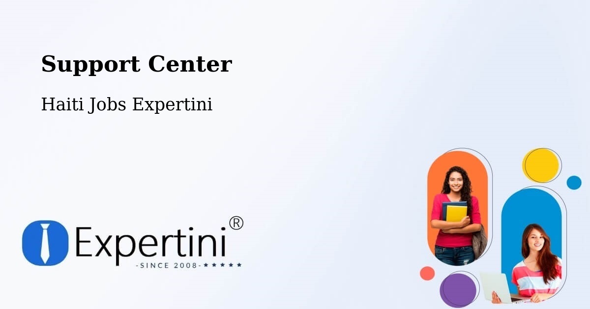 Support Services – Anse À Galets - Haiti Jobs Expertini